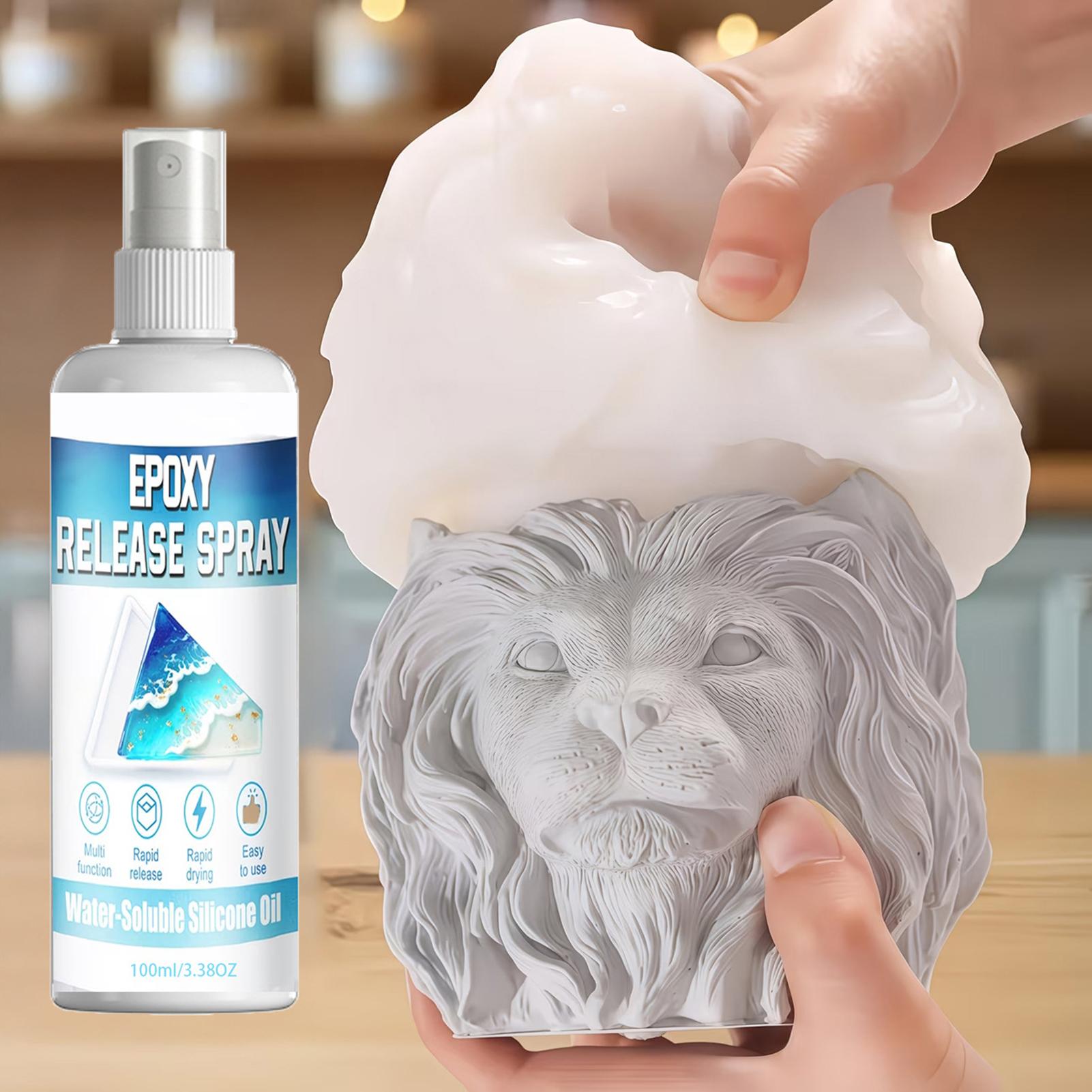 Candle Molds - 100ml Silicone Release Spray Epoxy Release