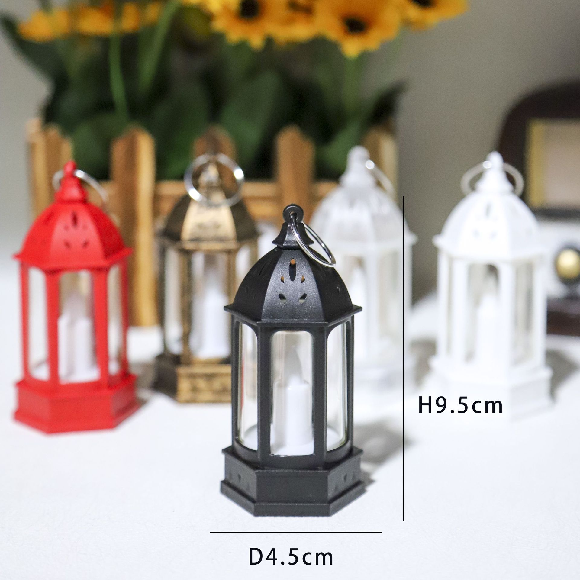 Silk Candle - Mini Creative Atmosphere Light Christmas Retro