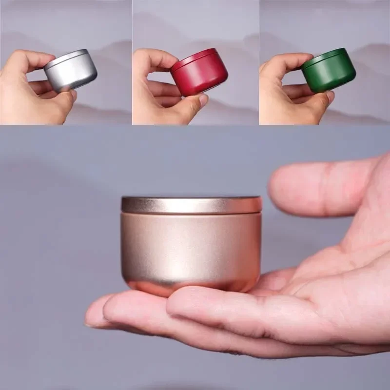 Candle Containers - 1Pc 30ml Mini Tin Box Metal