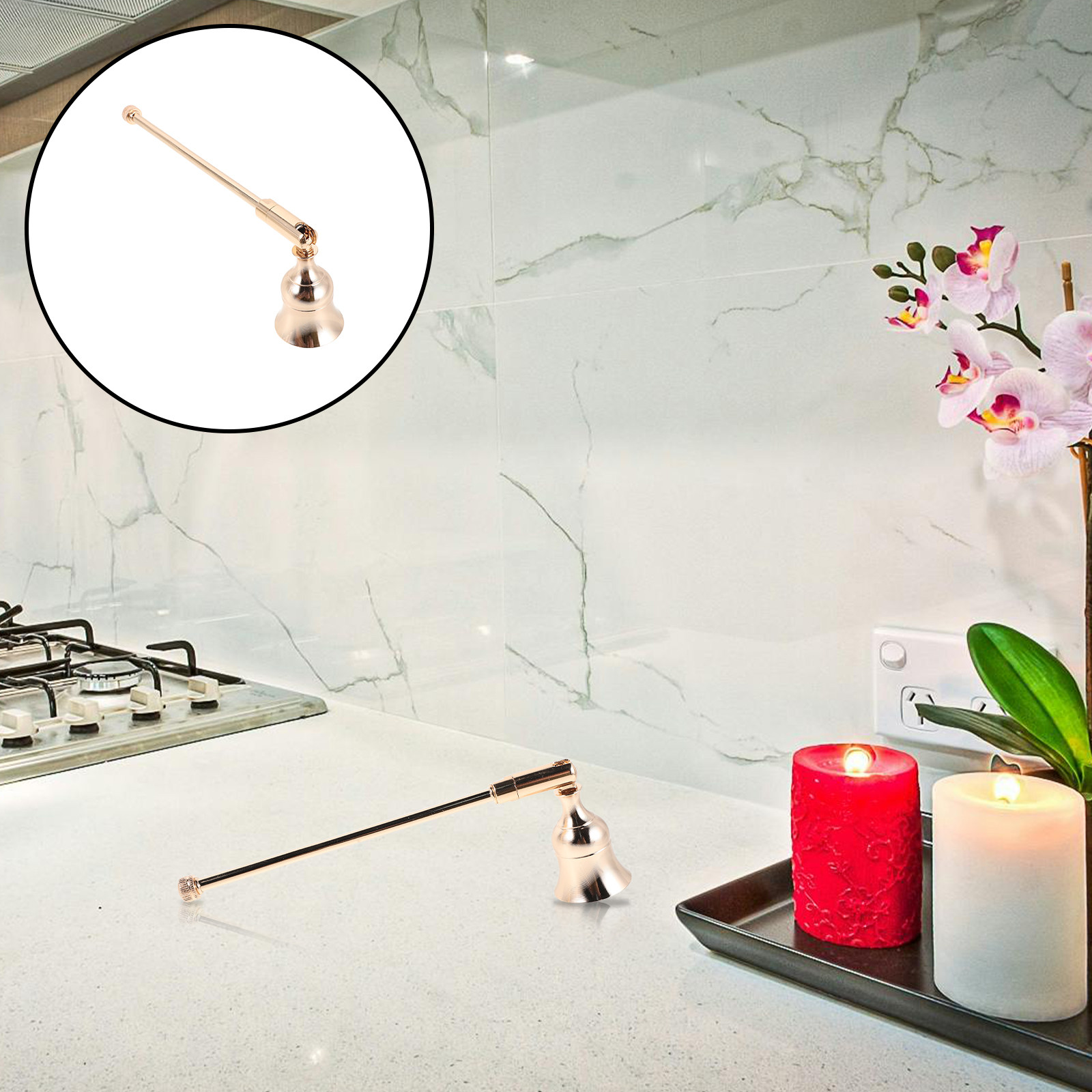 Candle Wick - Candle Snuffer Set 2 Piece Long
