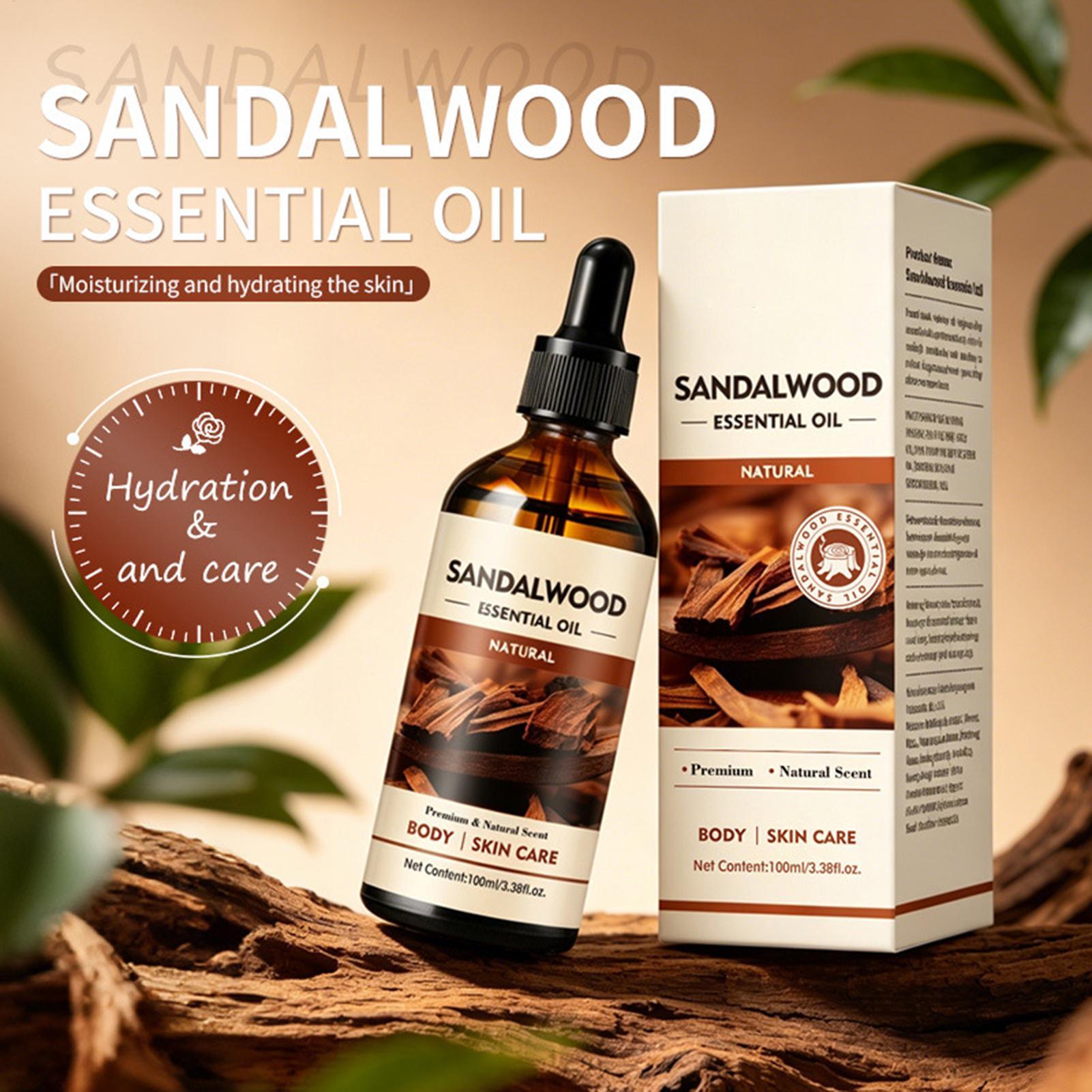 Candle Fragrance - Sandalwood Fragrance Oil 100ml Natural Aromatherapy