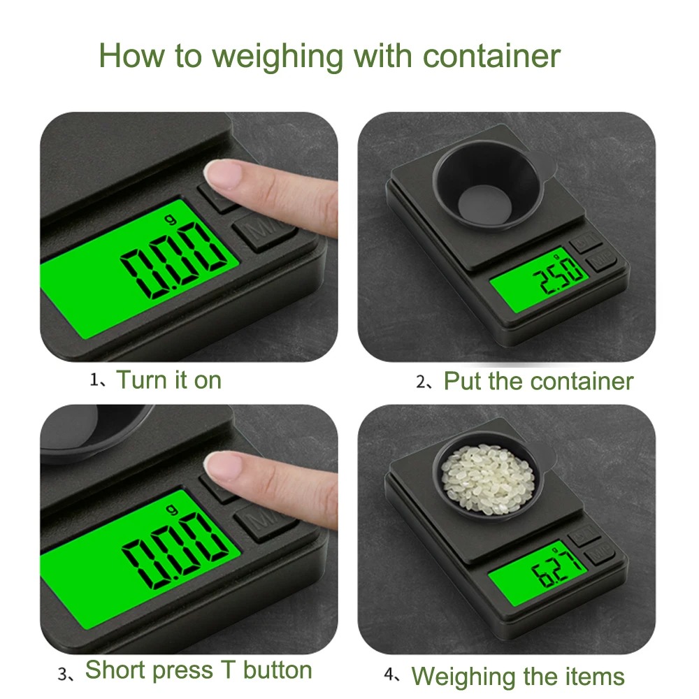 Candle Wax Scale - Precision Pocket Scale 1000g X 0.1g