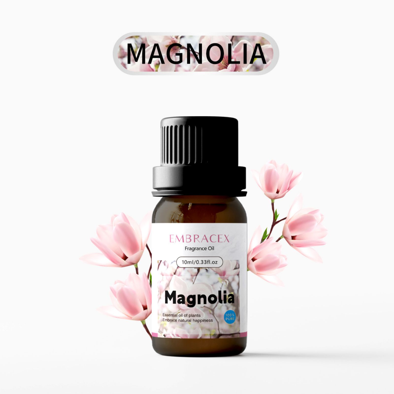 Candle Fragrance - 10ml Magnolia Fragrance Oils Long-Lasting Fragrance