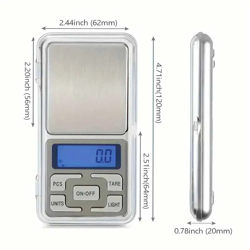 Mini Scale 500g/300g/200g/100g - огляд і ціна Candle Wax Scale