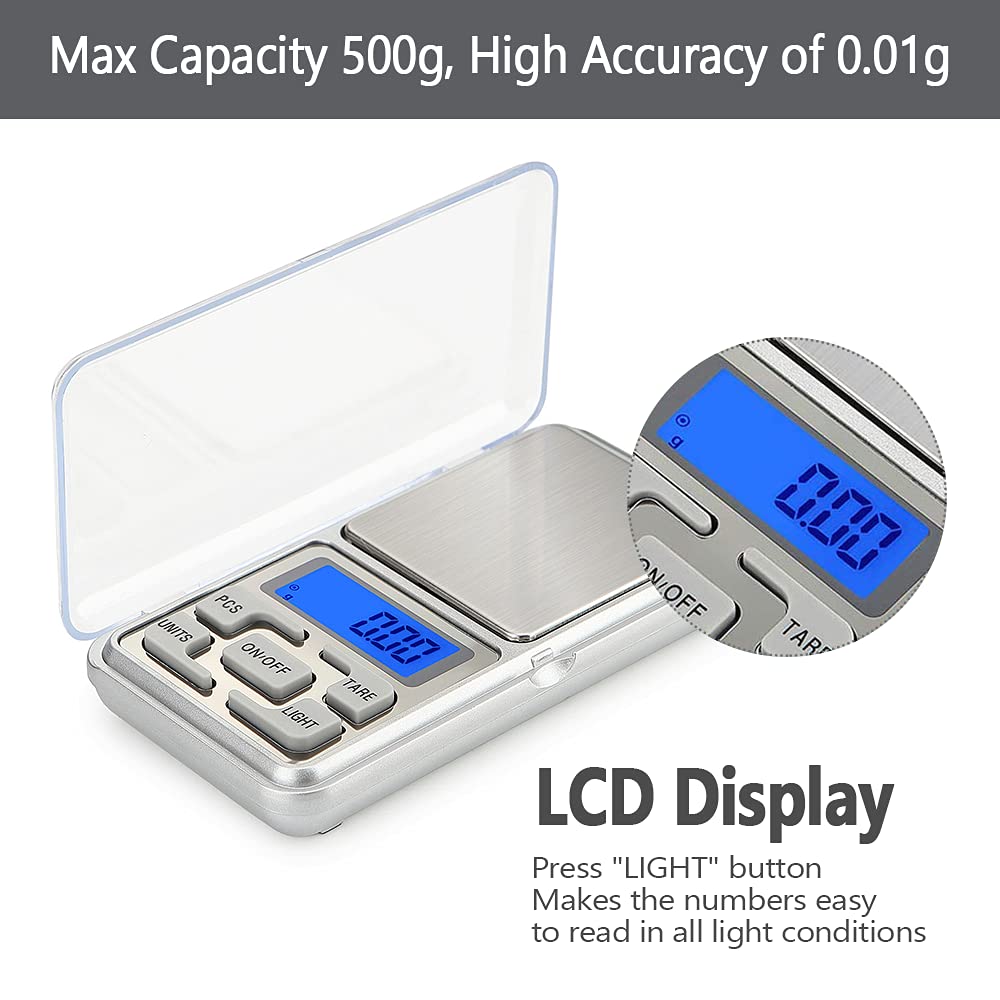 Mini Scale 500g/300g/200g/100g - огляд і ціна Candle Wax Scale