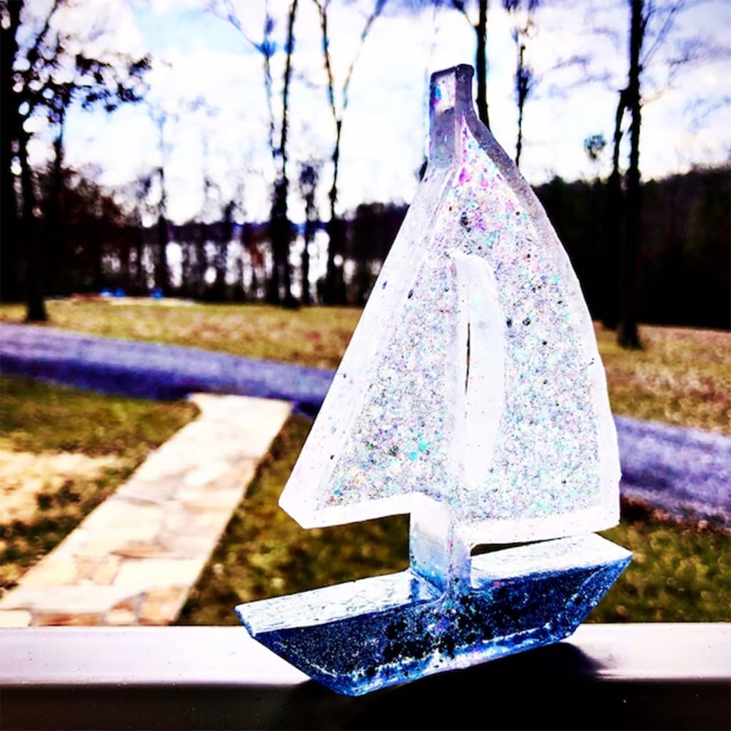 3D Sailboat Night Light Silico - огляд і ціна Candle Lighter