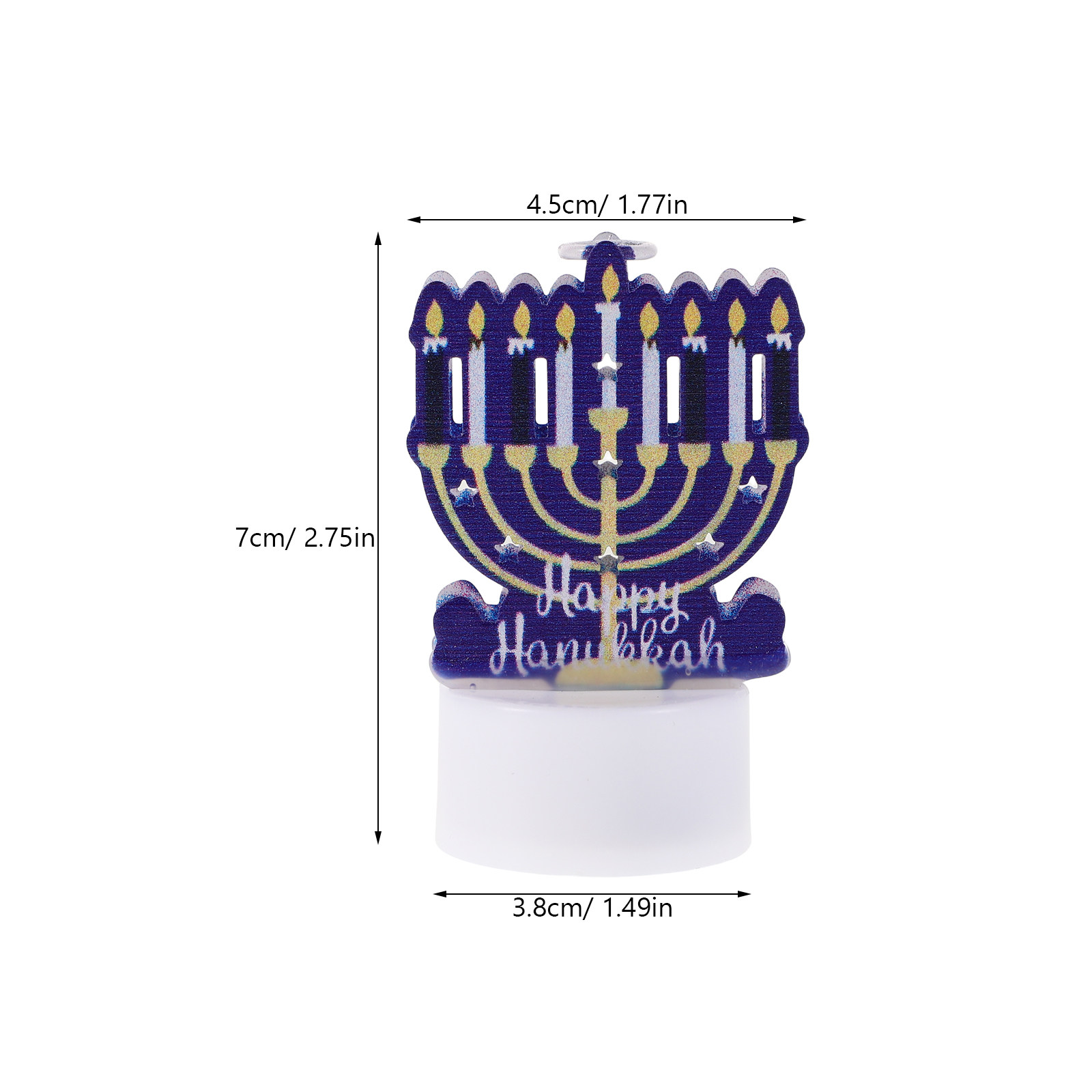 Iron LED Flameless Hanukkah Ca - огляд і ціна Paraffin Wax