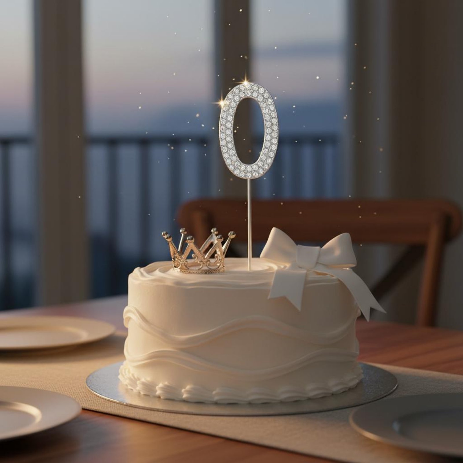 Crystal Crown Cake Topper Spar - огляд і ціна Paraffin Wax