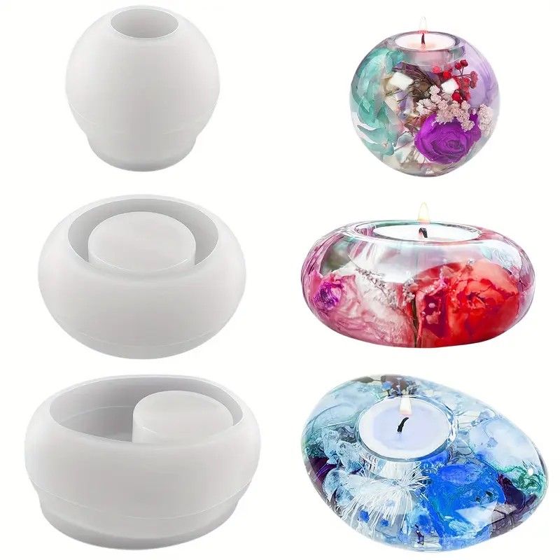 Tealight Candle Holder Resin S - огляд і ціна Candle Lighter