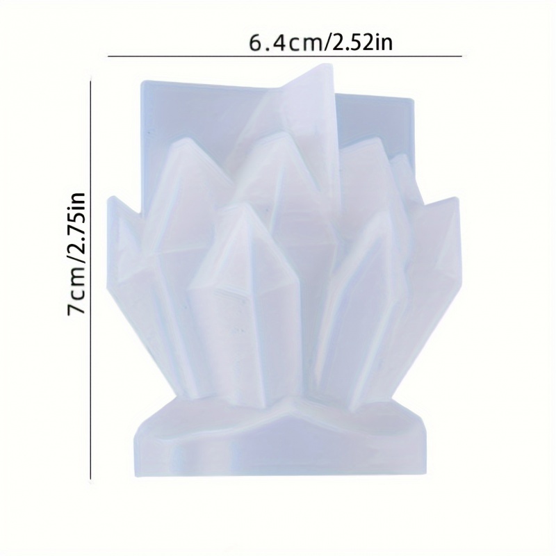 1pcCrystal Cluster Decorative  - огляд і ціна Candle Molds