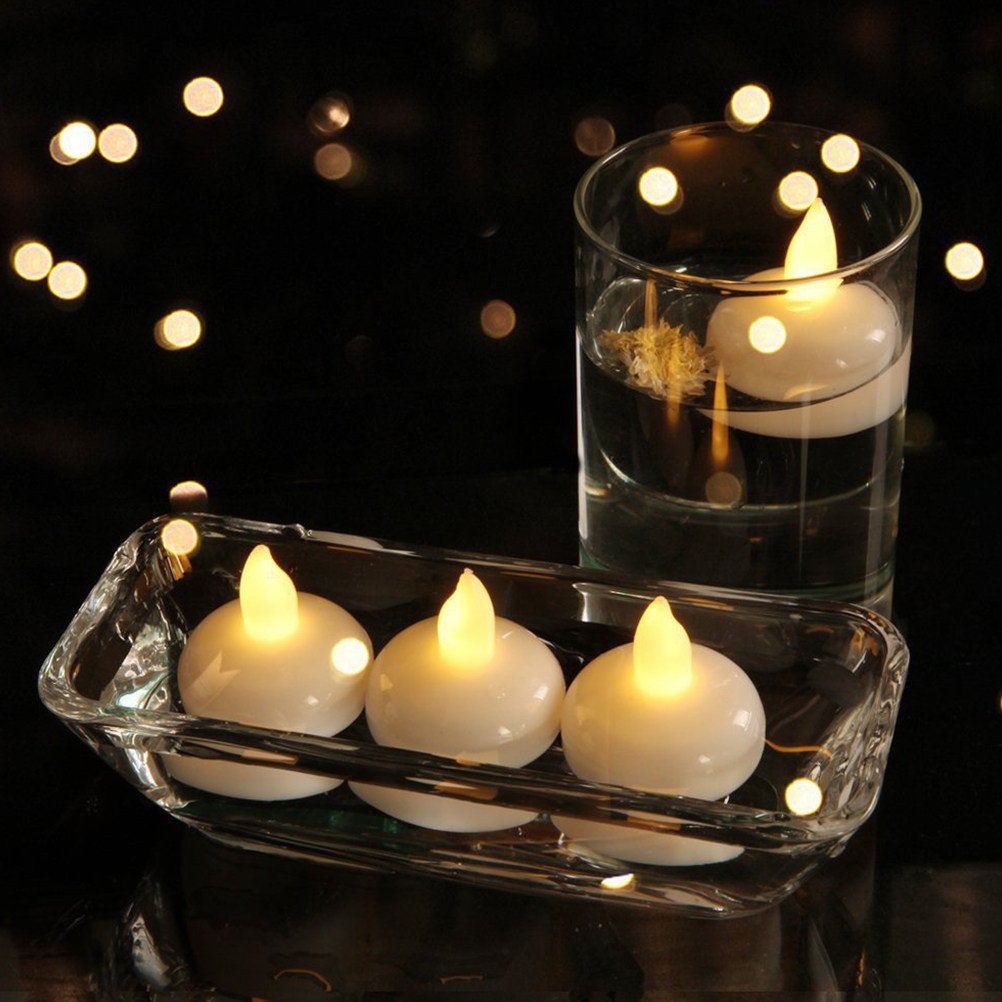 12Pcs Waterproof Floating Ligh - огляд і ціна Paraffin Wax