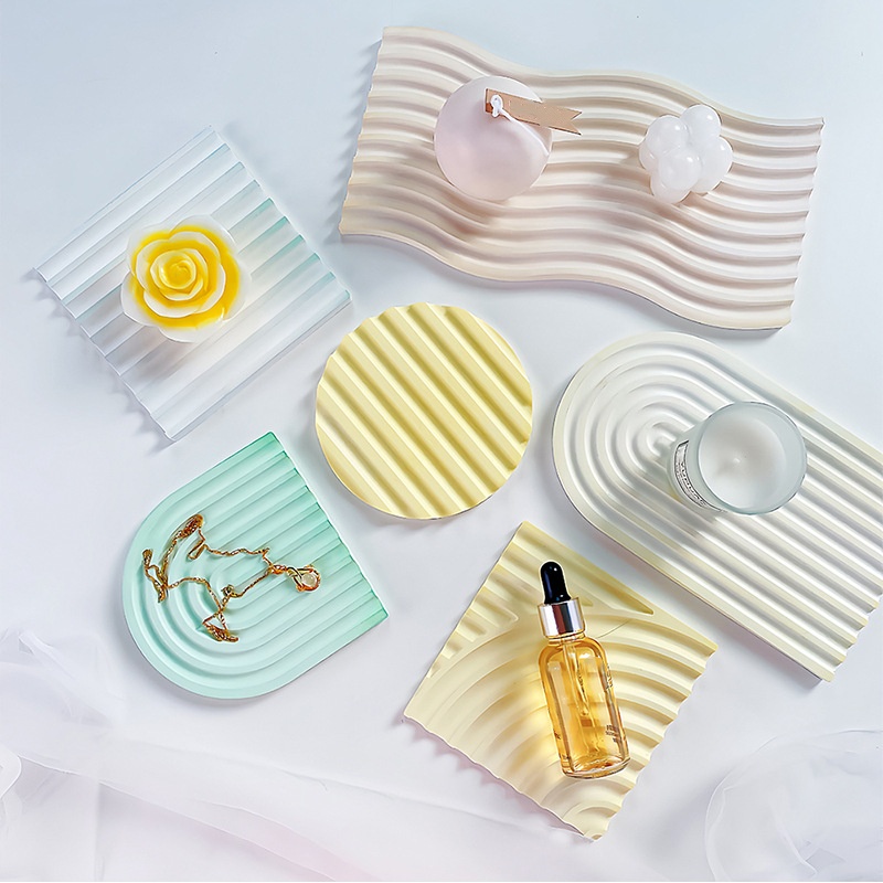 DIY Striped Wave Tray Mold For - огляд і ціна Candle Molds