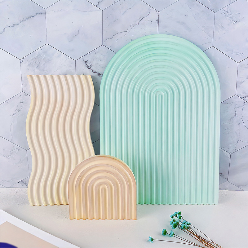 DIY Striped Wave Tray Mold For - огляд і ціна Candle Molds