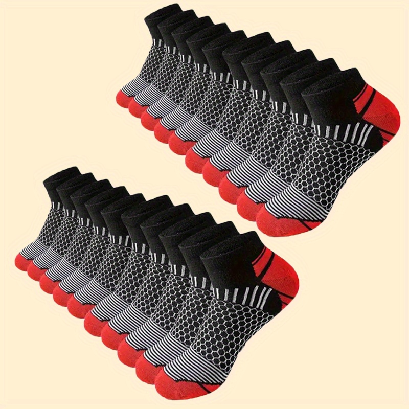 6 Pairs Men'S Short Sports Soc - огляд і ціна Candle Wick