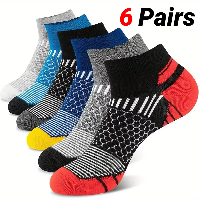 6 Pairs Men'S Short Sports Soc - огляд і ціна Candle Wick