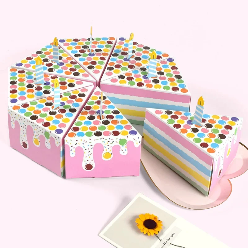8Pcs Creative Candle Dot Cake  - огляд і ціна Candle Containers
