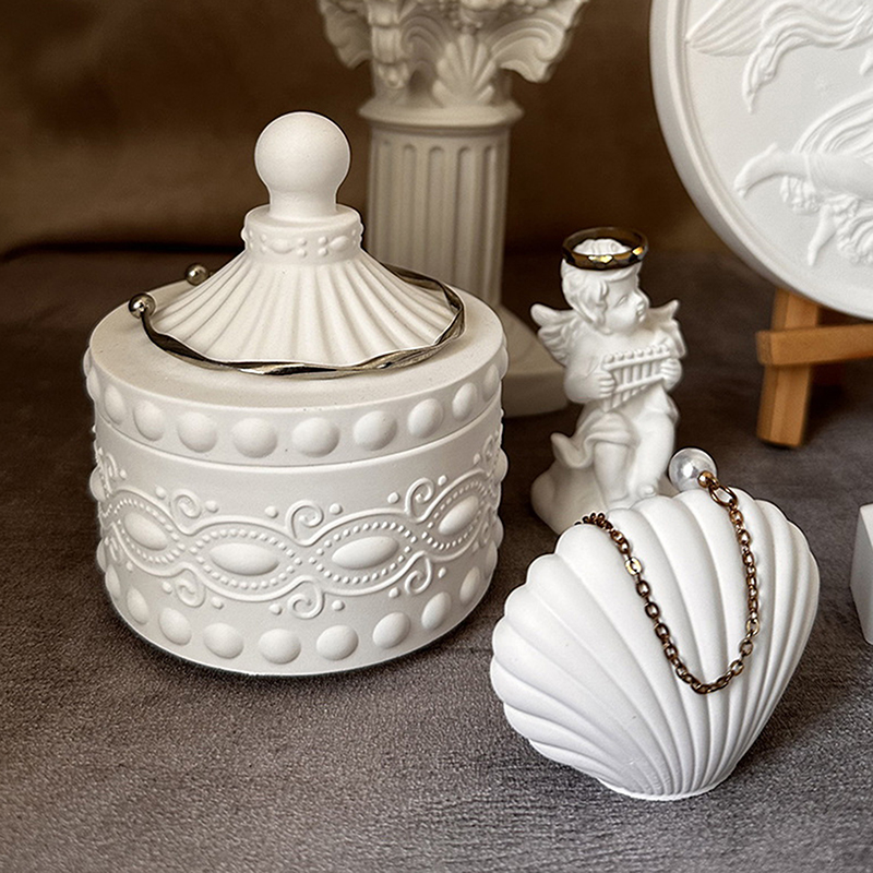 1set Striped Candle Jar Silico - огляд і ціна Candle Containers