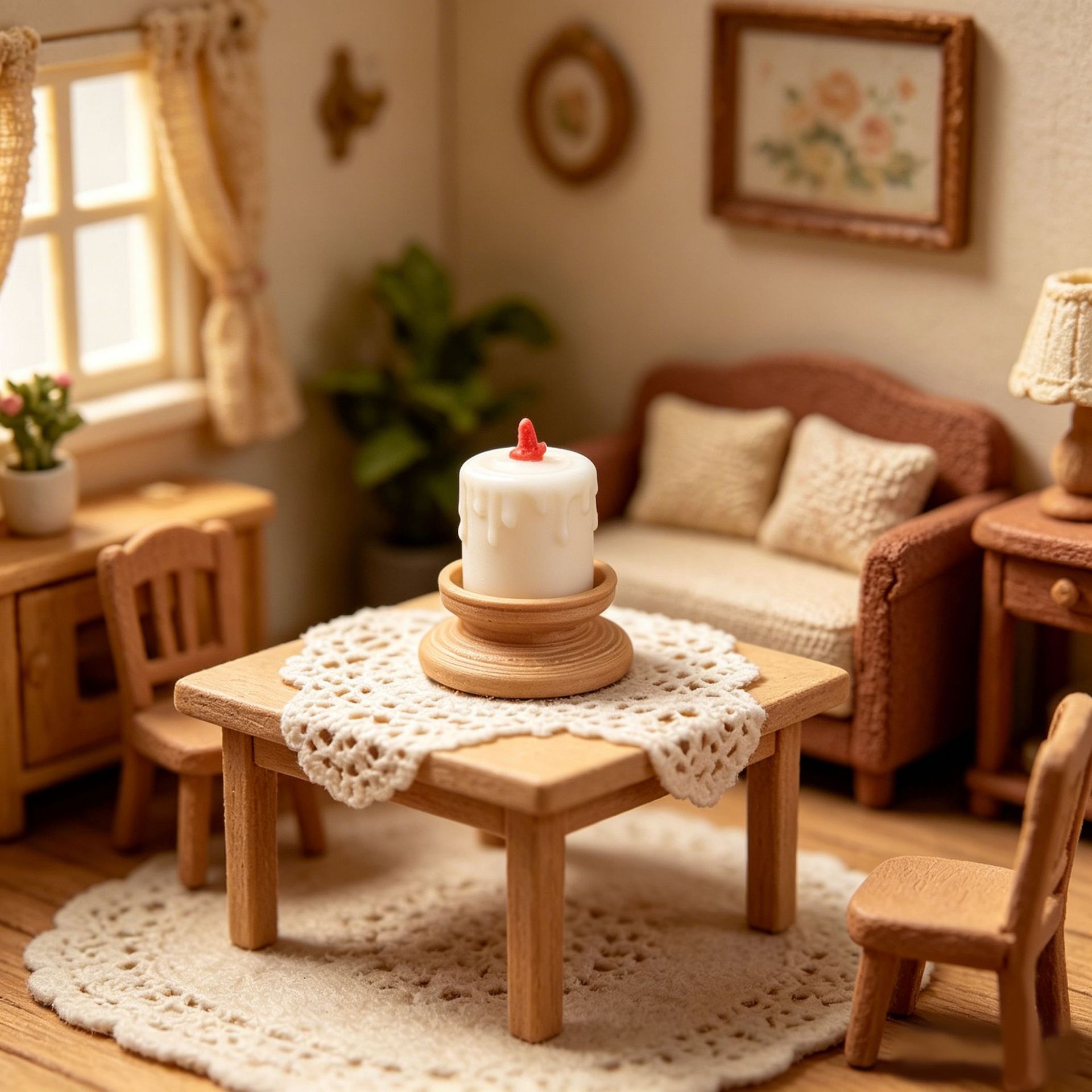 3pcs 1/12 Scale Dollhouse Mini - огляд і ціна Candle Wax Scale