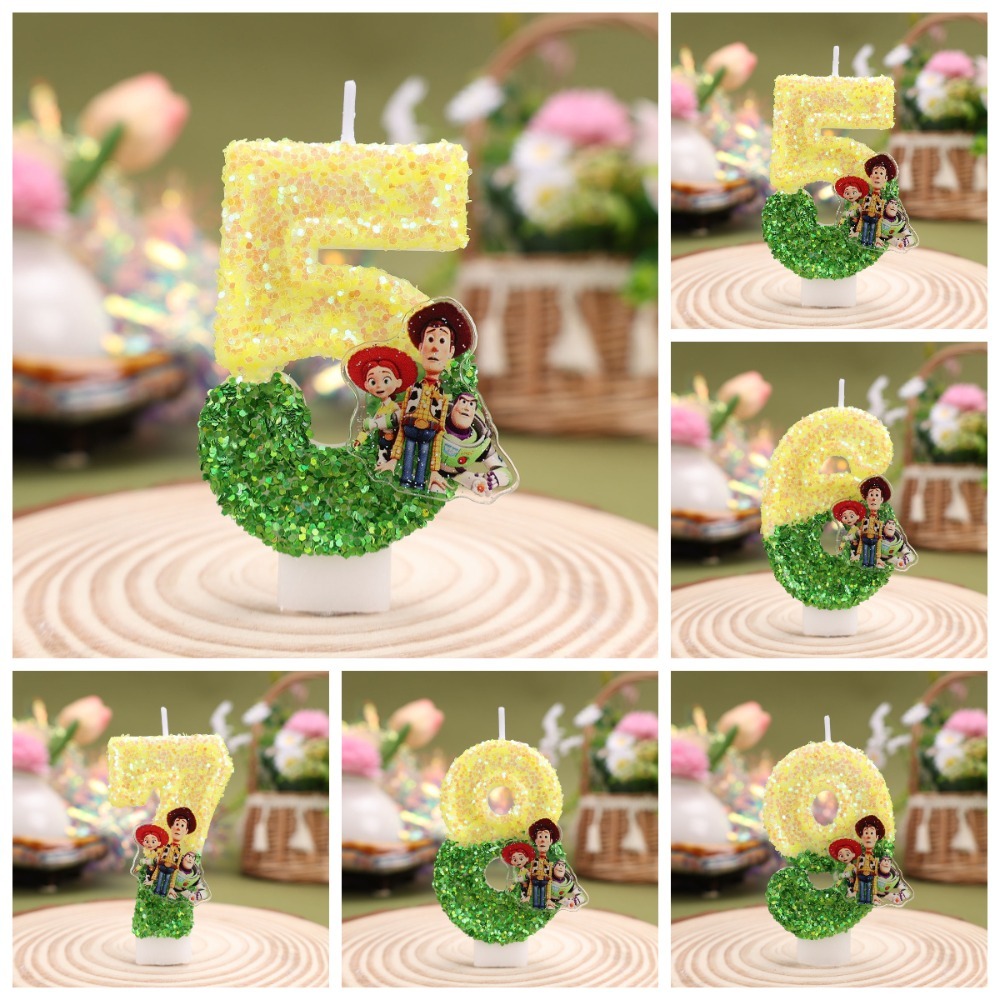 Hot Cute Cartoon T-O-Y Story D - огляд і ціна Silk Candle