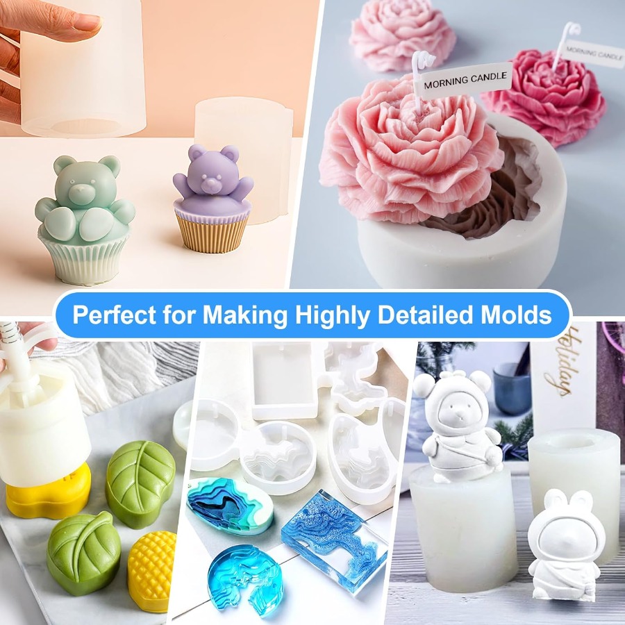 Silicone Mold Making Kit, 38.8 - огляд і ціна Candle Making Kit