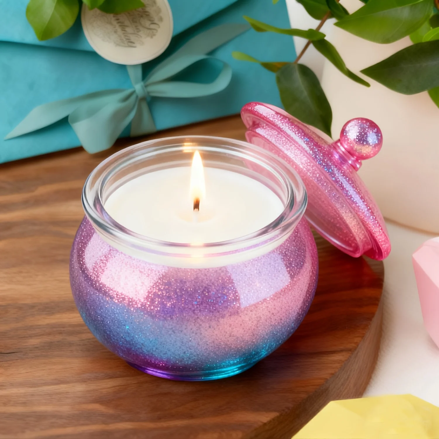 1 set of round resin can molds - огляд і ціна Candle Containers