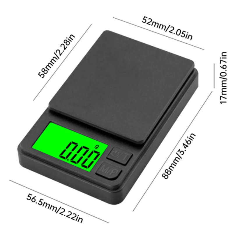 Precision Pocket Scale 1000g X - огляд і ціна Candle Wax Scale